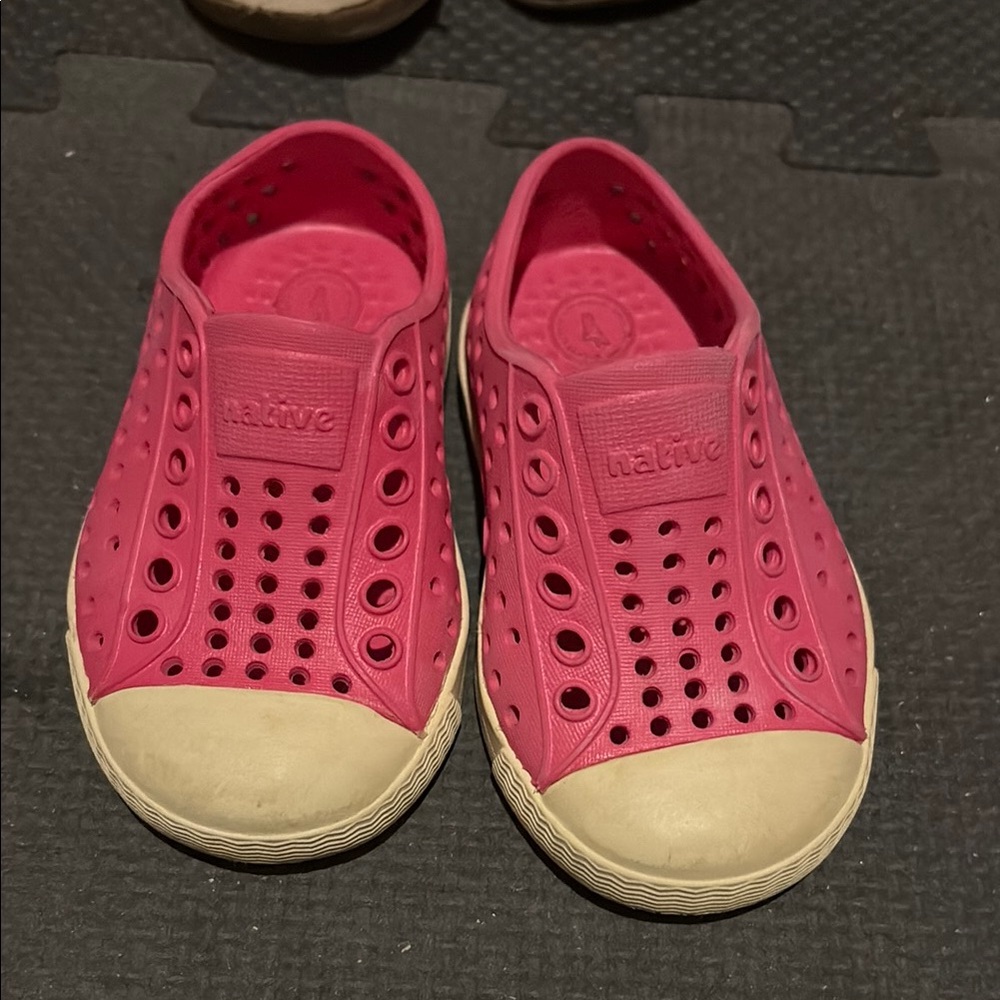 Native Kids Shoes - Pink